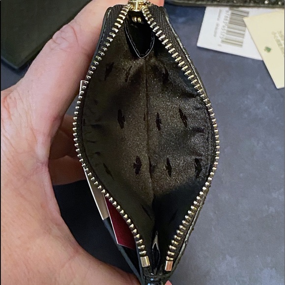 Kate Spade Odette Black Rock Candy Card Holder Fob - Picture 4 of 5